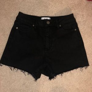 Paige high waisted jean shorts